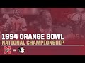 1994 Orange Bowl - Nebraska vs. Florida State National Championship Game