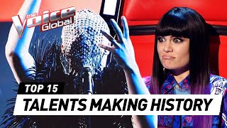 TALENTS MAKING HISTORY on The Voice with their incredible Blind Auditions