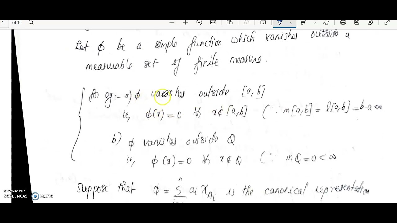 Measure Theory & Integration 24 Part-1 ||MS - YouTube