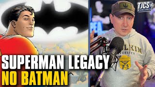 James Gunn Confirms No Batman In Superman Legacy