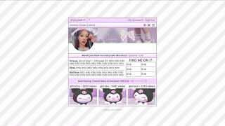 cute interactive carrd tutorial - cr chiggiri