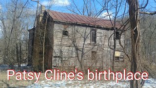 Patsy Cline's childhood home Gore Virginia