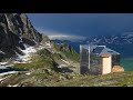 Running brand On creates zero-impact mountain hut in Swiss Alps