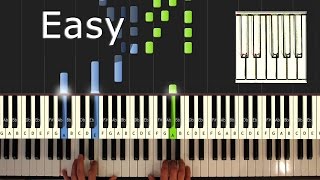 Snowflake - Michael Carstensen - Piano Tutorial Easy - How To Play (Synthesia)