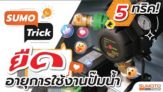 Sumo Trick EP4 : 5 ทริคยืดอายุการใช้งานปั๊มน้ำ