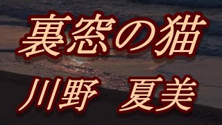 【2023年10月25日発売】裏窓の猫/川野夏美(歌詞付き)　　cover    心笑