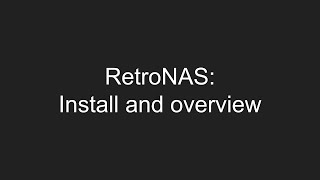 RetroNAS - Install