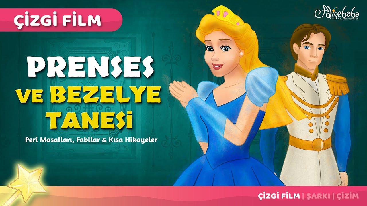 Adisebaba Çizgi Film Masallar - Prenses Ve Bezelye Tanesi - YouTube