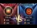 Clash Of Kings : Dragon Campaign | red K336 vs TNA K644 | Failure Group Match