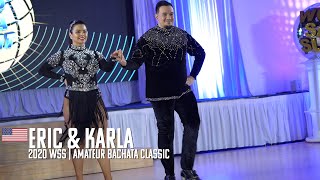 Eric \u0026 Karla | WSS 2020 Amateur Bachata Classic