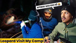 Leopard Visit My Camping Tent In Jungle | Dangerous Camping In India | Unknown Dreamer