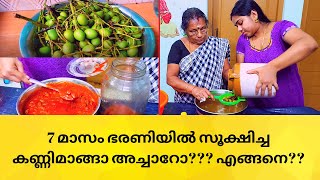 കൊതിയൂറും കണ്ണിമാങ്ങാ അച്ചാർ | Tender Mango Pickle