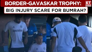 India Vs Australia BGT Test: Jasprit Bumrah Injury Scare Worry For India? | Bumrah Injury Update