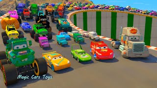 McQueen Toys Cars 3 Jackson Storm Disney Pixar Cars 3 Toys Mack Truck Hauler Miss Fritter Fabulous