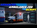 How to install Advanced Ambulance Job Script | OSP Ambulance Job | QBCore/ESX | FiveM Tutorial #52