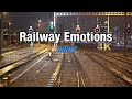 🚆 4K Peaceful swiss train ride at night through rainfall and fog (IR75 Zurich - Konstanz (D))