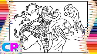 Spiderman Transformation Coloring Pages/Spiderman Changes into Venom/Defqwop/Awakening[NCS Release]