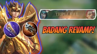 NEW - BUILD BADANG REVAMP 1 HIT TERSAKIT DAMAGE SUPER POWER!! - Mobile Legends