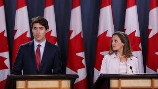 Prime Minister Trudeau responds to steel and aluminum tariffs imposed by the United States