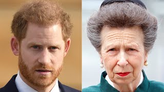Royal Expert Claims Princess Anne Is 'Furious' With Prince Harry