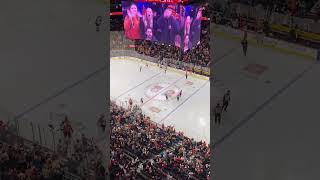 The Wells Fargo Center crowd goes wild after a dramatic comeback win and an overtime goal off the st