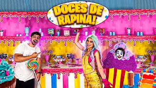 A RAPINA ABRIU UMA INCRÍVEL LOJA COM OS MELHORES DOCES DO MUNDO!! (DOCES DE RAPINA)