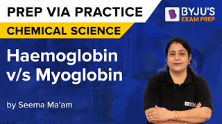 Haemoglobin Vs Myoglobin - Important Questions Discussed | CSIR NET 2022 Special | By Seema Ma'am