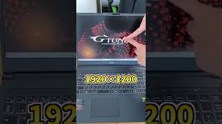 【すんごいRTX4060搭載ゲーミングノートPC】G-Tune P6-I7G60BK-A【マウスコンピューター】　#shorts