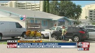 Funeral for Pasco County quadruple murder victim
