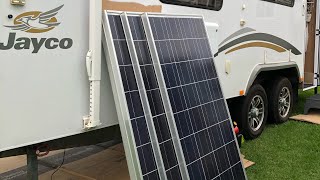 Jayco Off Grid, 760 watts solar, 400ah lithium, runs the air conditioner, microwave and more.