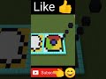 Cool minecraft hack build google chrome logo#shorts