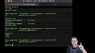 Using jdb. - Java Debugger, and IntellJ