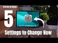 5 Basic iPad Settings Every Senior Should Explore