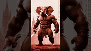 Hybrid animal video elephant and men #short #hybrids