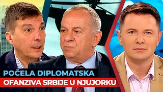 Počela diplomatska ofanziva Srbije u Njujorku | Nikola Vrzić i Žarko Rakić | URANAK1