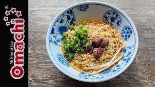 Omachi Instant Noodles Beef Flavor – Vietnam —  Instant Noodle Recipe Time — EP 2157