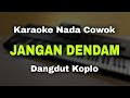 JANGAN DENDAM - KARAOKE DANGDUT KOPLO NADA COWOK