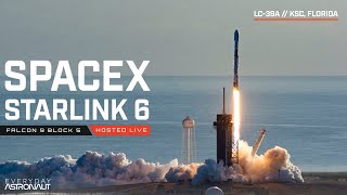 Watch SpaceX Launch 60 Satellites for Starlink - 6!