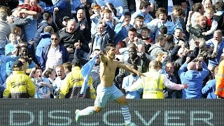 Manchester City Wins the Premier League.  Everyone Goes Nuts. (2015)