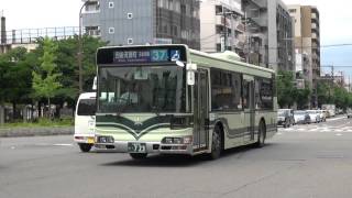 京都市バス/723号車　2003年式日野ブルーリボンシティ・ノンステ　2012/06/13