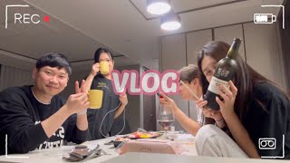 [vlog]저 친구 텐션 어떡하지,,?|브리즈번친구들|신혼집 집들이