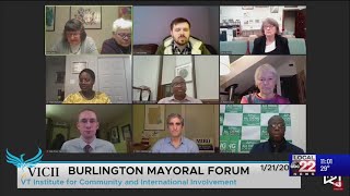 All 4 Burlington mayoral candidates meet for live-streamed debate