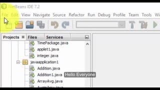 Java Tutorials - Create a program using "Append" & "Insert" in Java
