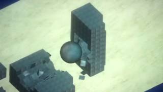 Unity building destruction test