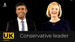 UK Conservative Party: Liz Truss or Rishi Sunak to replace Boris Johnson