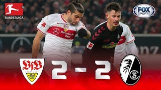Stuttgart- Friburgo [2-2] | GOLES | Jornada 20 | Bundesliga