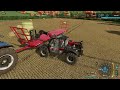 getting stuck in the mud soil preparation u0026 sowing barley│purbeck valley│fs 22│timelapse 19