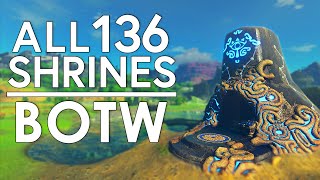 All 136 Shrines in BOTW Complete Guide