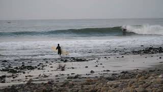 Body Boarding at Topanga Beach, CA