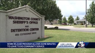 Work release program allows some inmates to leave to do community service